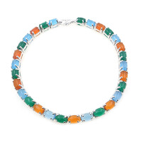 Bracciale in argento con Agata
