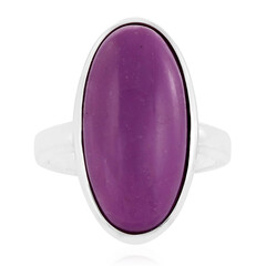 Anello in argento con Fosfosiderite