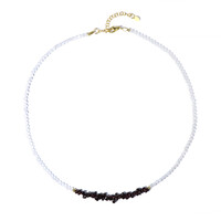 Collana in argento con Zircone