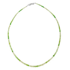 Collana in argento con Tsavorite