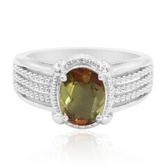 Anello in argento con Andalusite