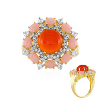 Anello in argento con Corniola