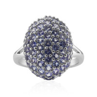 Anello in argento con Tanzanite