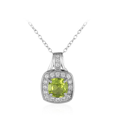 Collana in argento con Peridoto
