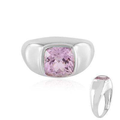 Anello in argento con Kunzite