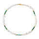 Collana in argento con Quarzo Bianco