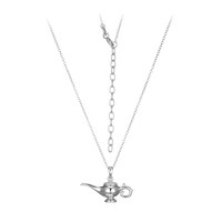 Collana in argento con Topazio Bianco