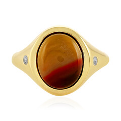 Anello in argento con Mokaite