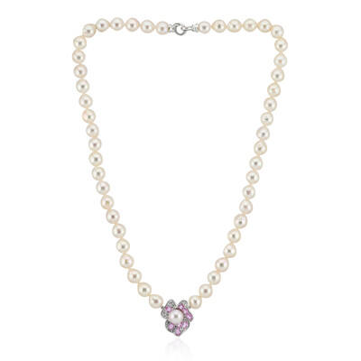 Collana in oro con Perla Akoya (TPC)