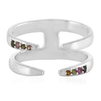 Anello in argento con Tormalina