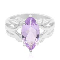 Anello in argento con Ametista Rose de France