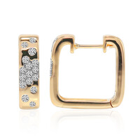 Orecchini in oro con Diamante SI1 (G)