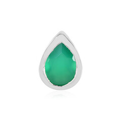 Ciondolo in argento con Onice Verde