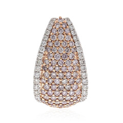 Ciondolo in oro con Diamante Rosa I1 (CIRARI)