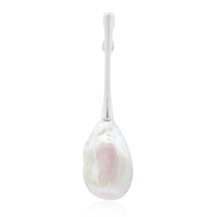 Ciondolo in argento con Perla di Acqua Dolce (TPC)