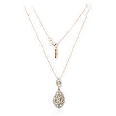 Collana in oro con Demantoide del Madagascar (John Ferry)