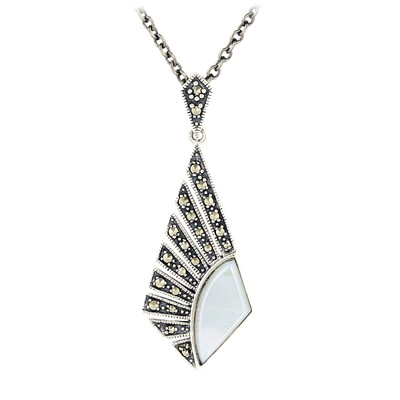 Collana in argento con Madreperla