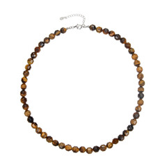 Collana in argento con Occhio di Tigre