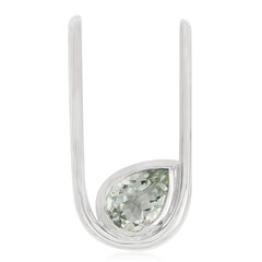 Ciondolo in argento con Ametista Verde