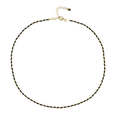 Collana in argento con Ematite Dorata
