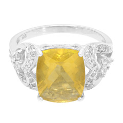 Anello in argento con Fluorite di Cumbria