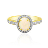 Anello in oro con Opale di Coober Pedy (Mark Tremonti)