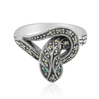 Anello in argento con Smeraldo