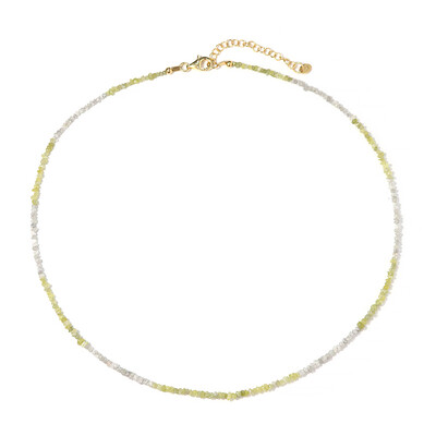 Collana in argento con Diamante Giallo