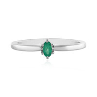 Anello in argento con Smeraldo Colombiano