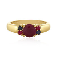 Anello in argento con Rubino