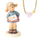 Collana in argento con Quarzo Rosa