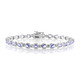 Bracciale in argento con Tanzanite