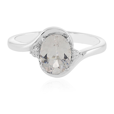Anello in argento con Danburite
