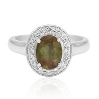 Anello in argento con Andalusite