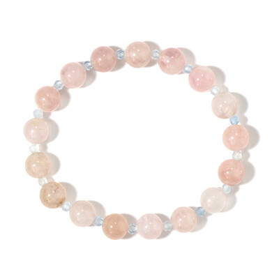 Bracciale con Morganite del Madagascar