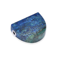 Ciondolo in argento con Malachite Azzurrite