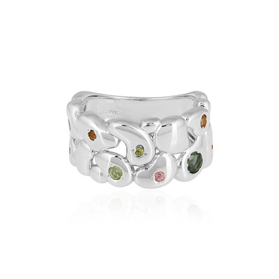 Anello in argento con Tormalina (SAELOCANA)