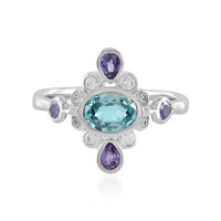 Anello in argento con Zircone Ratanakiri (Adela Silber)