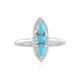 Anello in argento con Turchese Sleeping Beauty