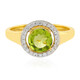 Anello in argento con Peridoto