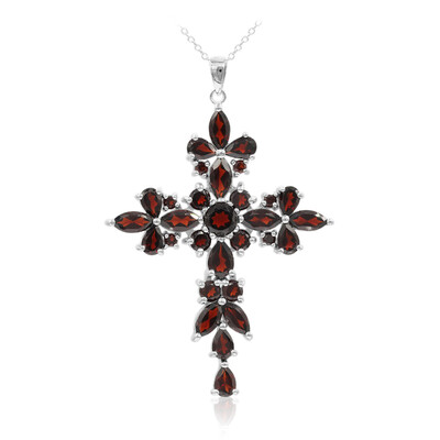 Collana in argento con Granato