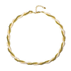Collana in argento con Ematite Dorata