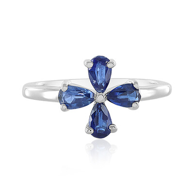 Anello in argento con Cianite
