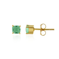 Orecchini in argento con Smeraldo Etiope