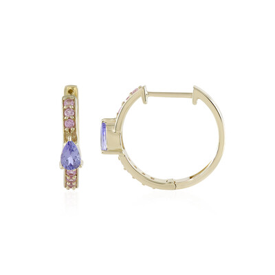 Orecchini in oro con Tanzanite
