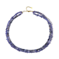 Collana in argento con Tanzanite