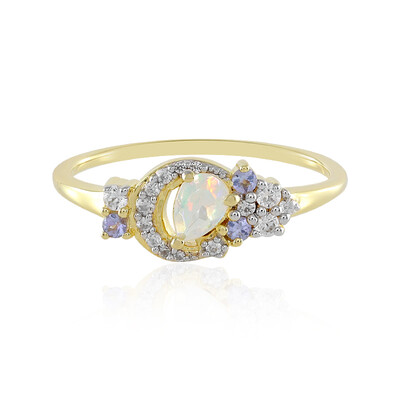 Anello in argento con Opale di Welo