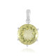 Ciondolo in argento con Quarzo Limone