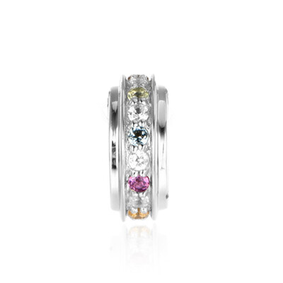 Ciondolo in argento con Zircone (MONOSONO COLLECTION)