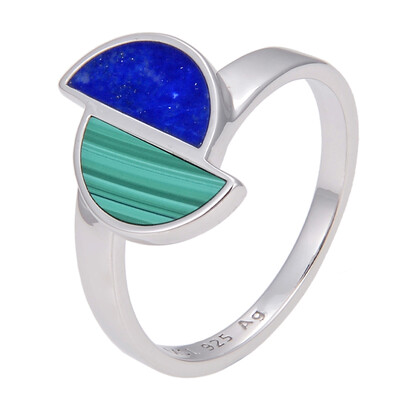 Anello in argento con Lapislazzuli